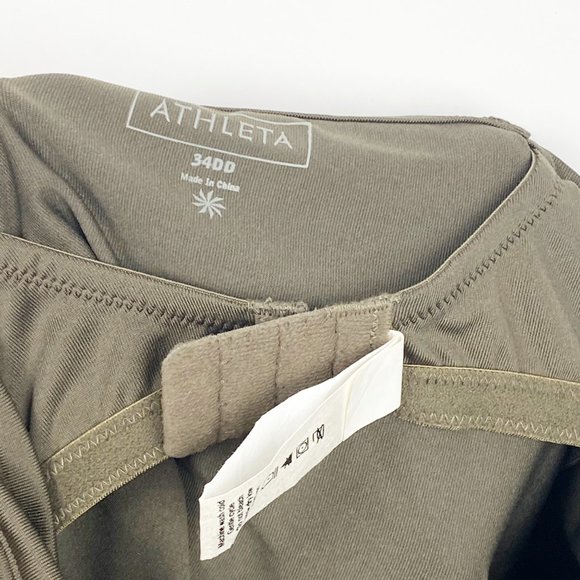 ATHLETA Brown Bra Cami Tank Crossback 34DD - Picture 10 of 10